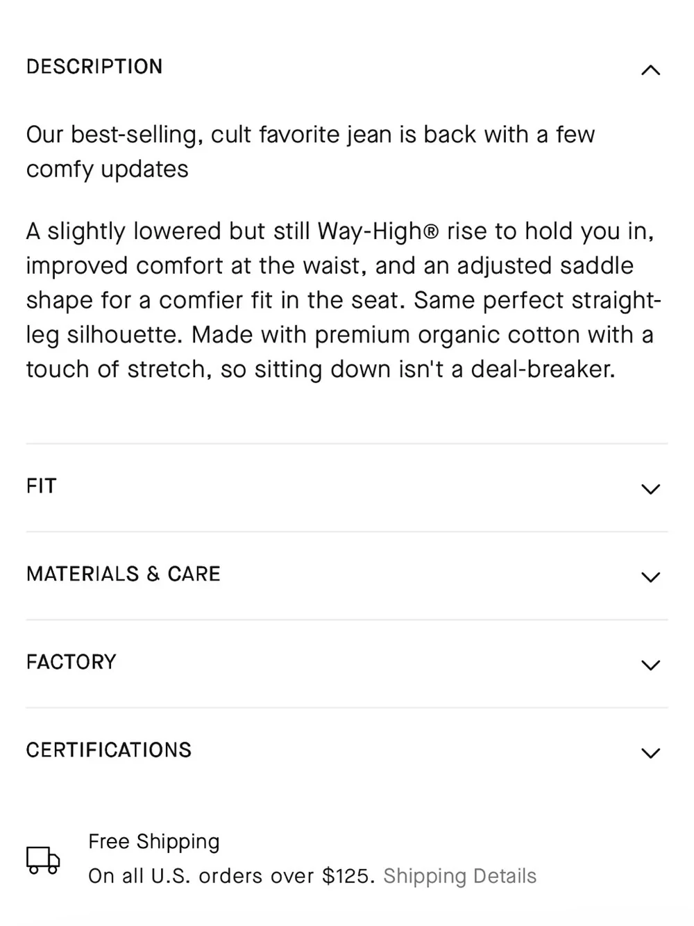Everlane High-Rise The Way High Jeans — Black 27L 29” inseam - Picture 4 of 9